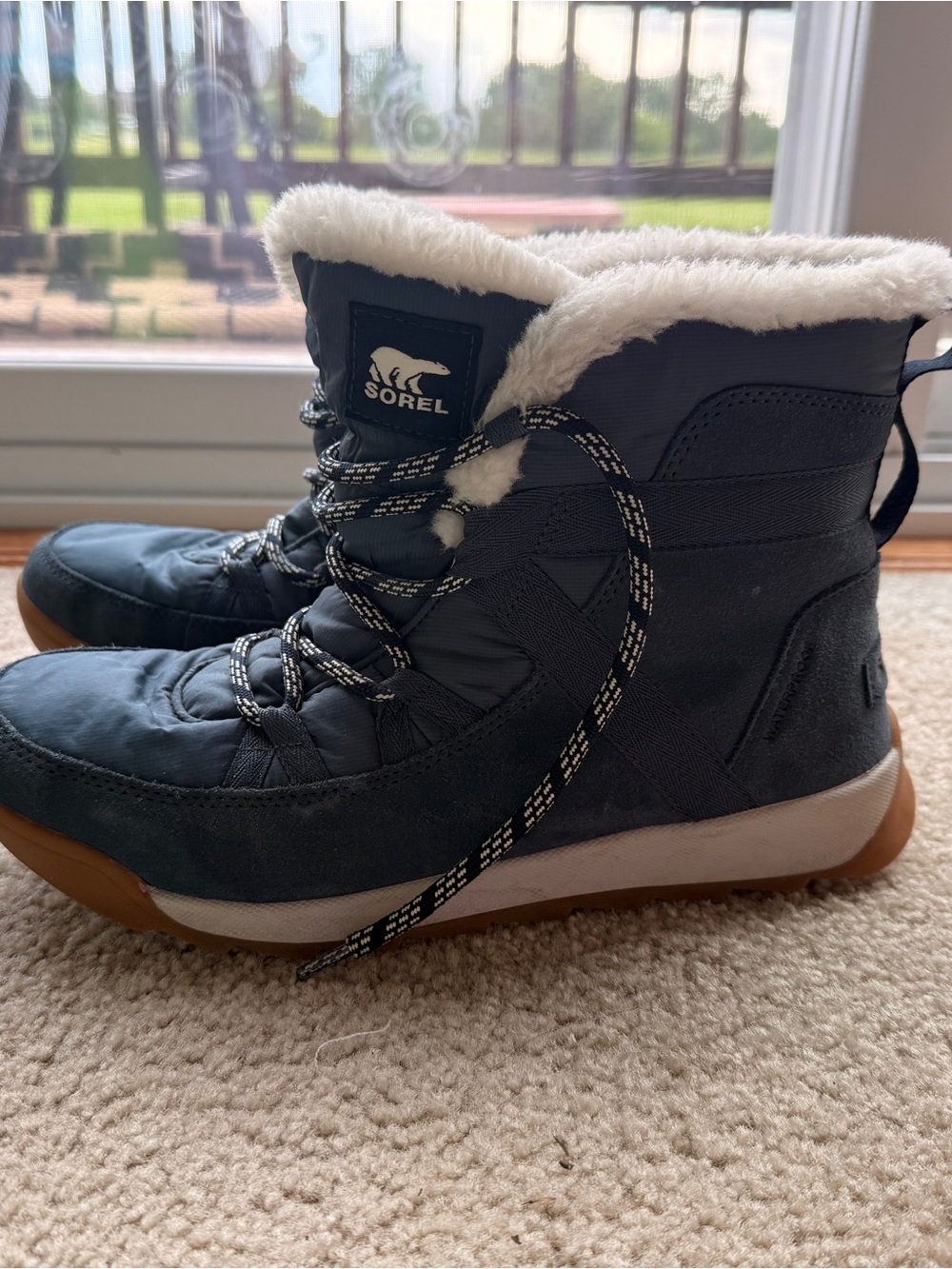 SOREL Whitney Winter Boots - Navy